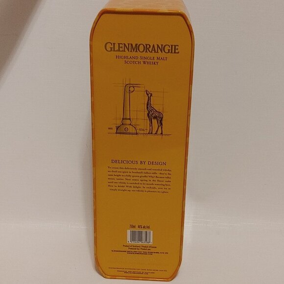 Glenmorangie Box Highland 12 YR Single Malt Giraffe Tin-Limited Edition Tin Box - Picture 5 of 9